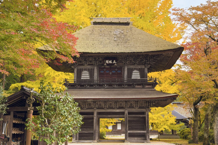 広徳寺（写真＝あきる野市観光協会）。