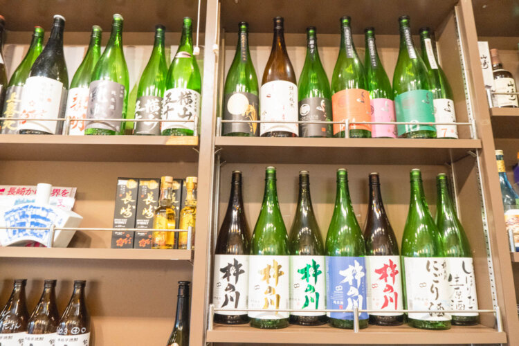 長崎の日本酒と焼酎が充実！