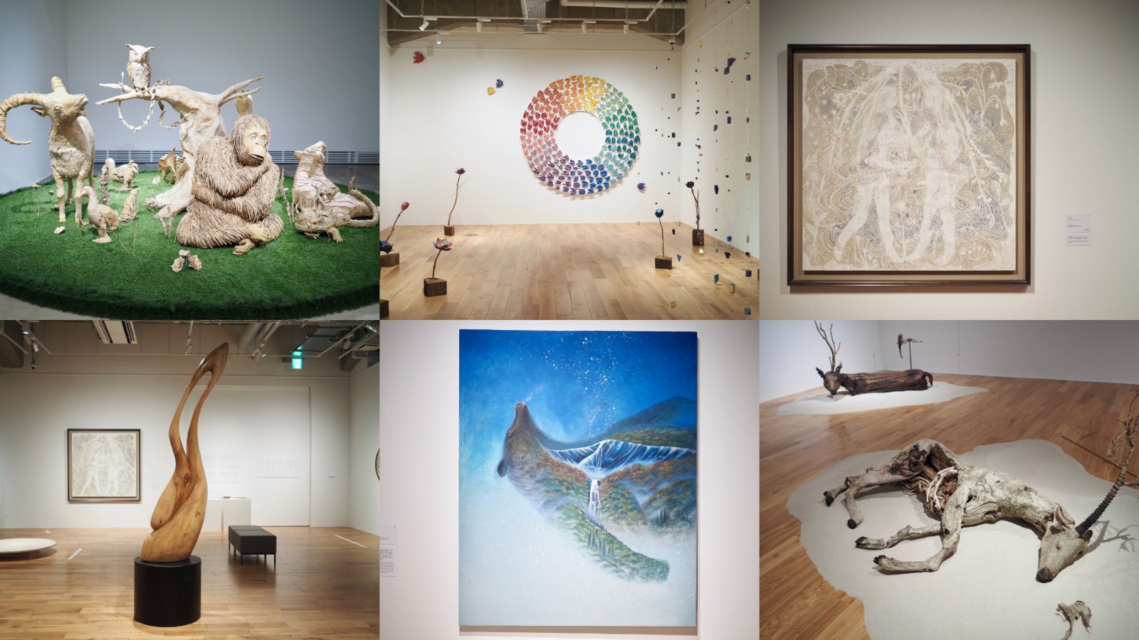自然との共生、いのちの行方を見直す。「Reborn－いのちを織りなすアーティストたち－」展が開幕