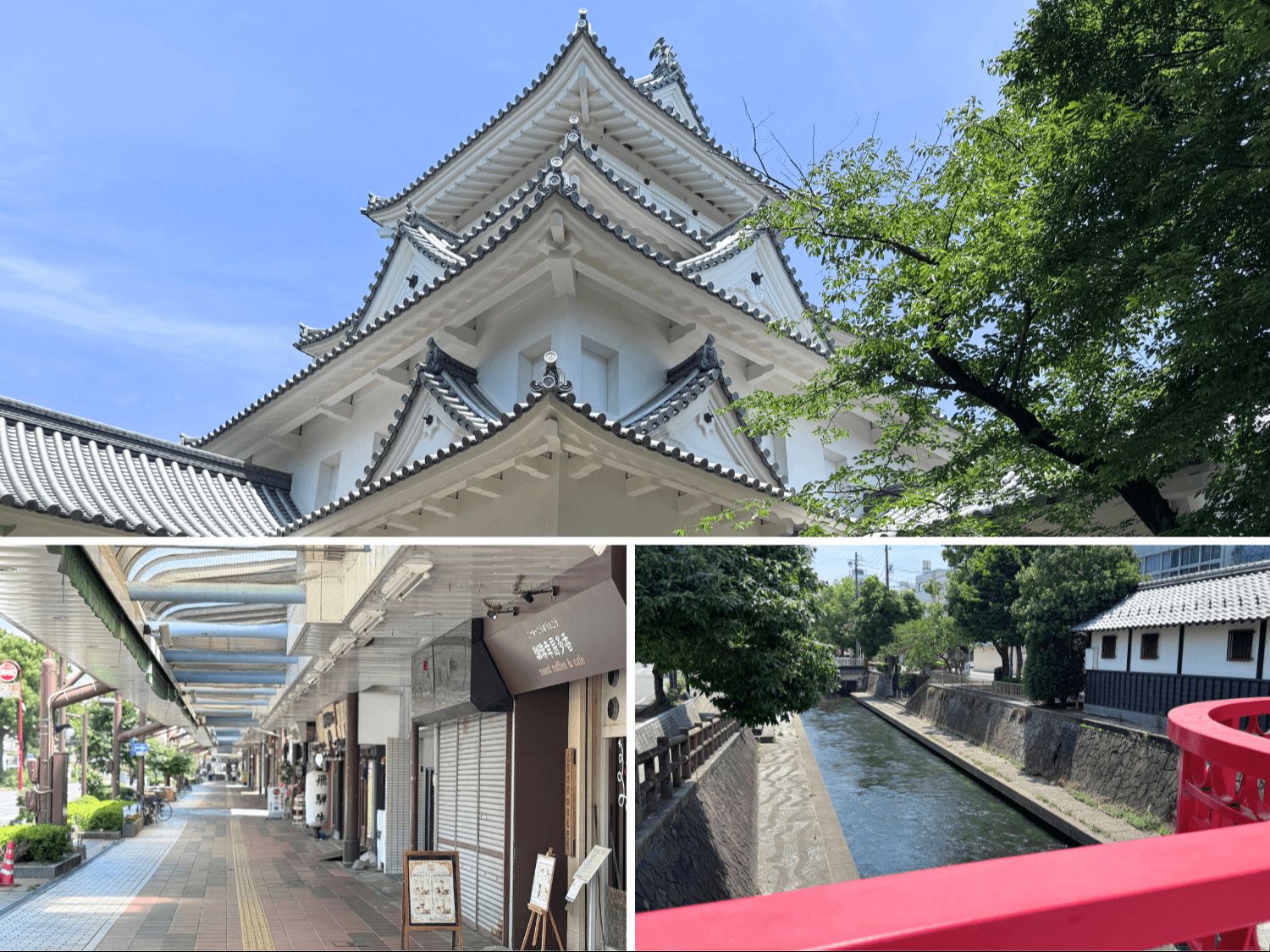 もう夏だよ、暑すぎる。だから水の都「大垣市」を散策してきた