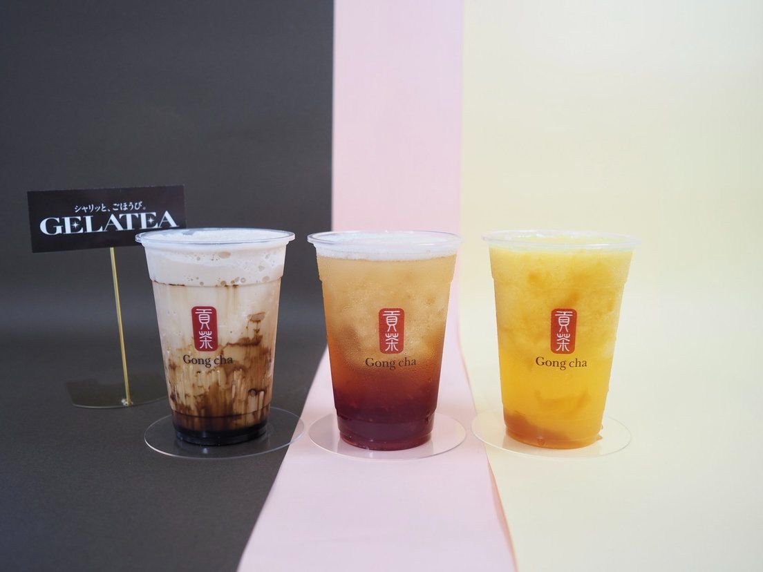 【ゴンチャ】シャリひや♪新たな定番メニュー「ジェラッティー（GELATEA）」が新登場